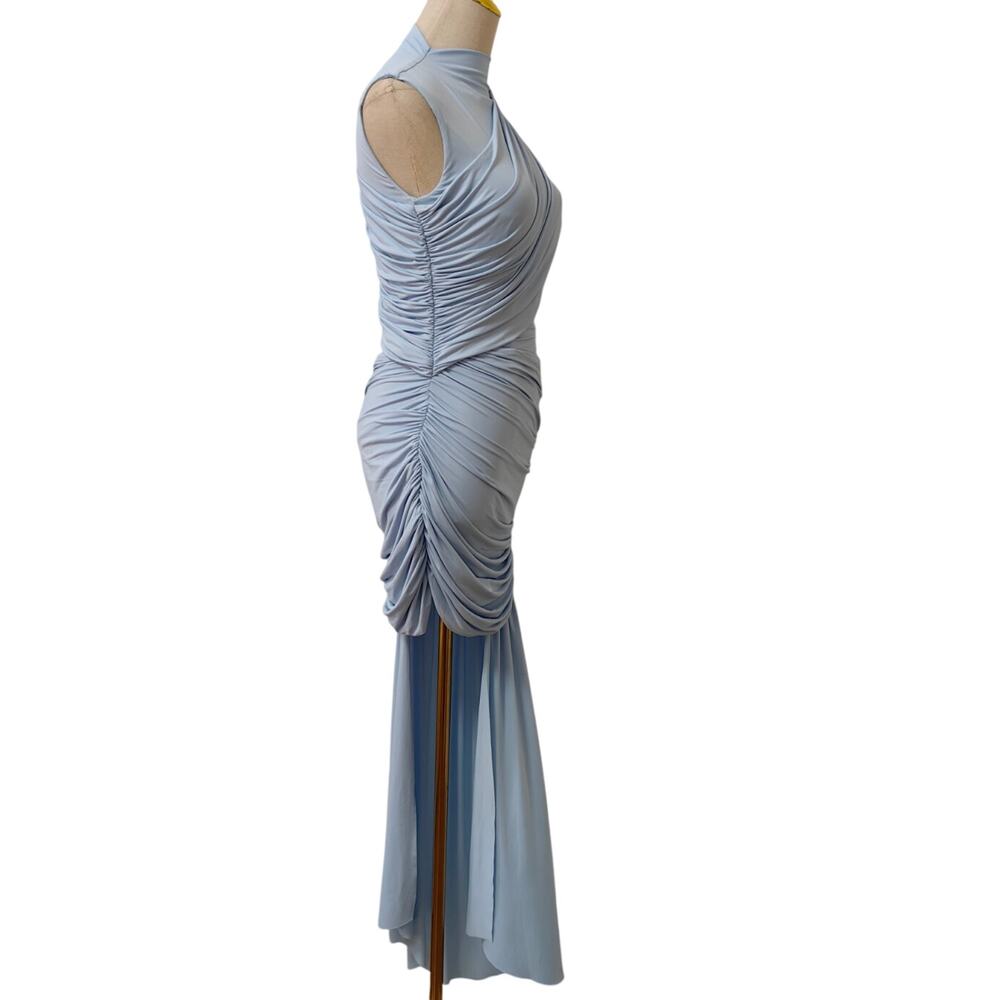 sold DE LA VALI ravenna mini dress In Blue US 4 - Picture 8 of 9